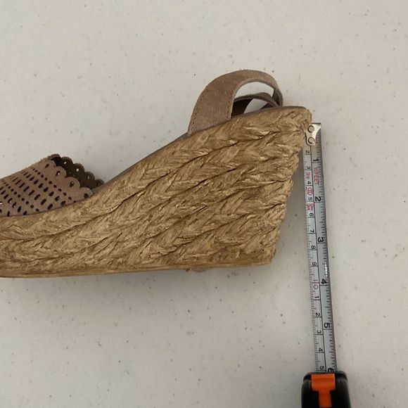 Wedge Ankle Strap Sandal Made in Italy - Picture 8 of 8